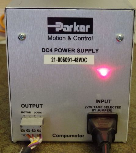 Parker Motion &amp; Control Compumotor DC4 Power Supply - 21-006091-48VDC