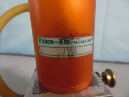 Fabco-air pancake line model j7x pneumatic cylinder 1 1/2&#034; stroke for sale