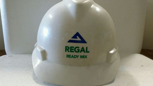 Regal Ready Mix Medium Men&#039;s Safety Protective Type I Hard Hat Cap V-Gard EUC