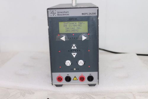 AMERSHAM BIOSCIENCES EPS 2A200 ELECTROPHORESIS POWER SUPPLY