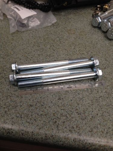 Set of 4, m12-1.5x140mm length flange head metric bolts,high strength class 10.9 for sale