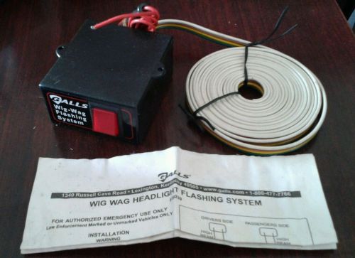 New Galls Wig Wag Emergency Headlight Flashing System Kit FS039