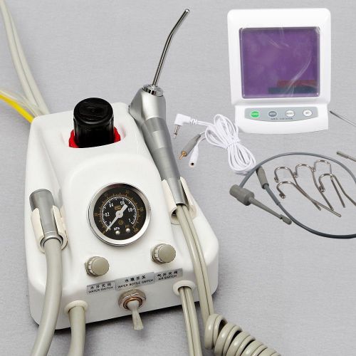 Portable turbine unit work to air compressor +apex locator root canal endodontic for sale