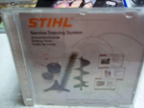 NEW STIHL TRAINING DVD SERVICE TRAINING SYSTEM CUTTING TOOLS 0459 320 0000 1/03
