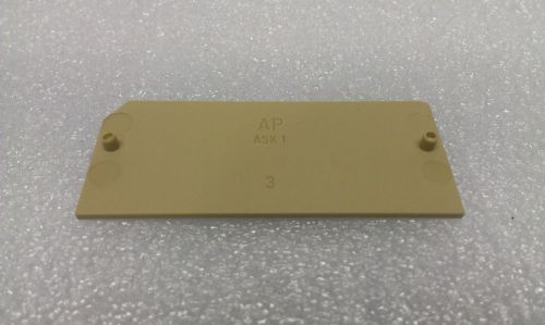 Lot of 17 - 038036 WEIDMULLER ASK 1 AP END PLATE