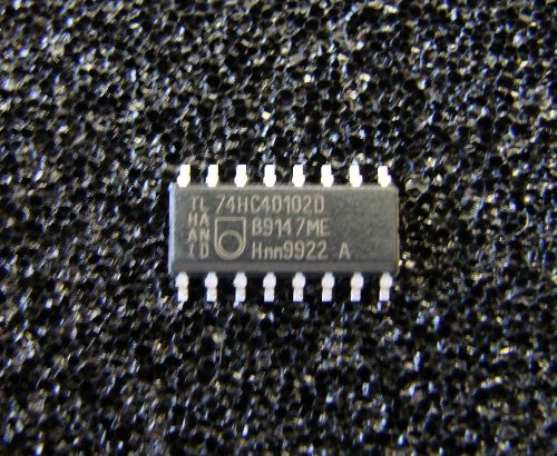 Philips 74HC40102D 8-Bit Synchronous BCD Down Counter, SOIC-16, Qty.10
