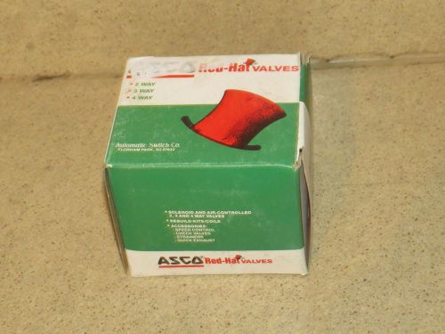 ASCO RED HAT VALVE CATALOG NO 8262G202 -NEW IN BOX (#1)