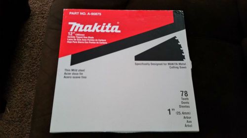 Makita A-90875 12-inch 78T Ferrous Metal Cutting Saw Blade, 1-inch Arbor
