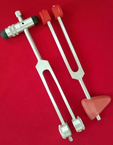 2 in 1 taylor hammer c128 tuning fork combo set +tuning fork with buck hammer for sale