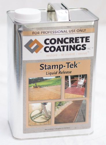 Liquid Release, Stamp - Tek for Stamped Concrete