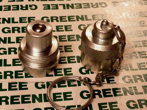 New Greenlee 3/8” male hydraulic bender knockout coupler F022061 41941 4033GB