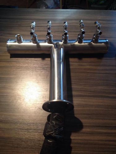 MICROMATIC BEER DRAFT TOWER T SHAPE 6 FAUCET