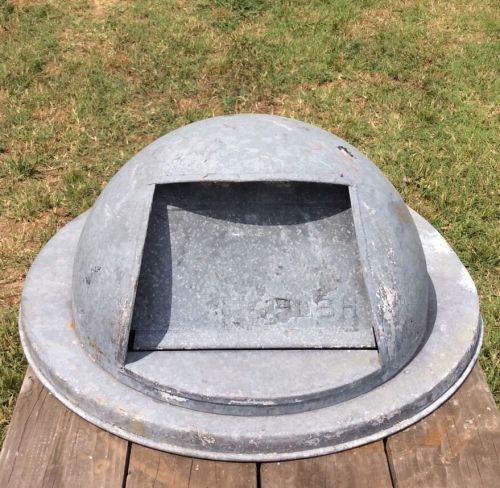 Trash can galvenized cover/ lid for sale