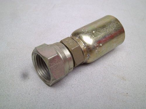 Eaton weatherhead 08u-058 female straight pipe swivel coll-o-crimp #59977 for sale