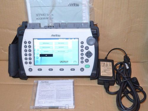Anritsu MT9083A2 Access Master SM MM Fiber OTDR w/ VFL Power Meter MT9083A2-063