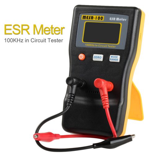 Mesr-100 esr capacitor meter in circuit auto range capacitance tester measurer for sale