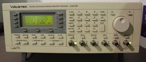 Wavetek 100 MHz Waveform Generator 395