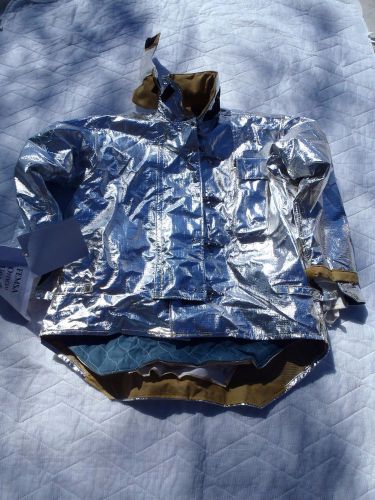 Morning Pride Silver Aluminated Firefighting Jacket Coat NOMEX (Item#935)