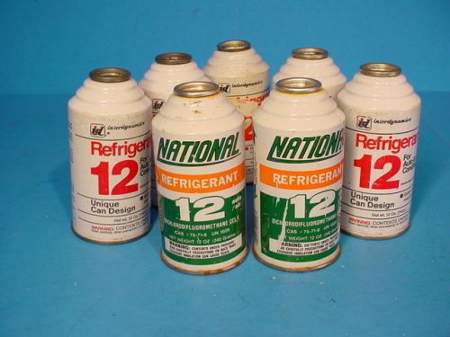 R12 Refrigerant Freon ( 7 ) 12 oz. Cans / New Old Store Stock