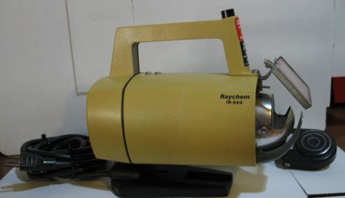 Raychem IR-550 MK II Infrared Solder Sleeve Heating Tool with Foot Pedal