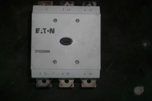 Eaton / cutler hammer xtce500m magnetic contactor for sale