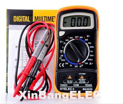 Professional multifunction mini multimeter temperature test multimetro mas830 for sale