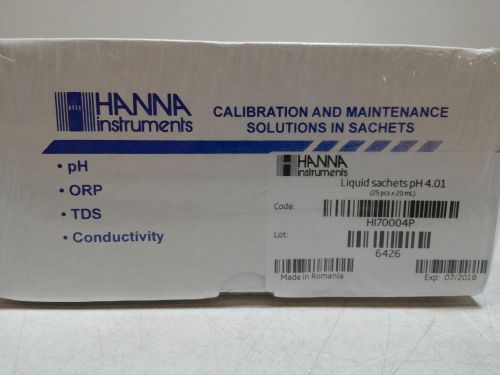 Hanna Instruments Liquid Sachets pH 4.01 HI 70004P