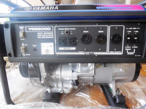 Yamaha Generator YG5200D