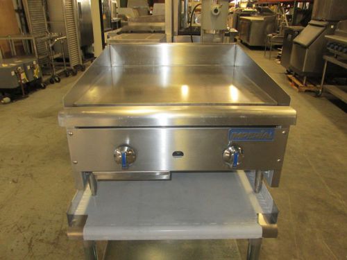 Imperial IMGA-2428 24&#034; Countertop Manual Control Griddle, Natural Gas