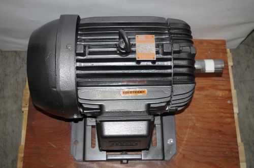 Weg 15hp high efficiency induction motor # bl-15-36-254t  208-230/460vac 3520rpm for sale