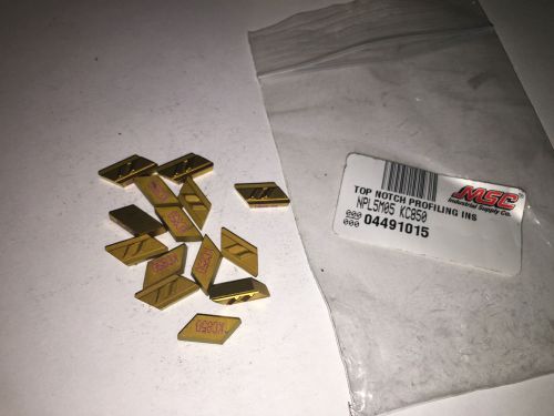TOP NOTCH PROFILING CARBIDE INSERT NPL5M05 KC850 QUANTITY 14
