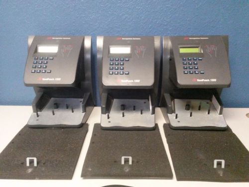Lot of 3 Biometric Recognition Systems HandPunch 1000