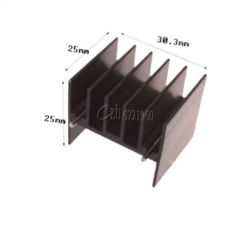25x30.3x25mm ic top quality  black heat sink for l298n lm7805 for sale