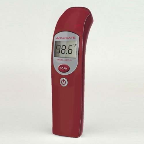 Advocate 140 non-contact infrared thermometer speaks english and spanish for sale