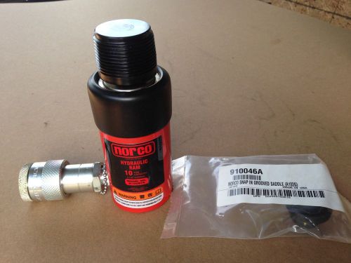 Norco 910027a, 10 tons short ram single-acting hydraulic cylinder for sale