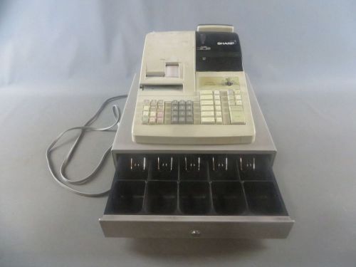 Sharp Electronic Cash Register ER-A320 with Cash Drawer and Key