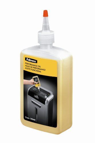 Fellowes Shredder Oil, 12 oz. Bottle with Extension Nozzle 35250