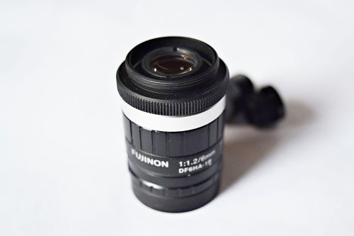 Fujinon df6ha-1b 6mm f/1.2 fixed focal lens for sale