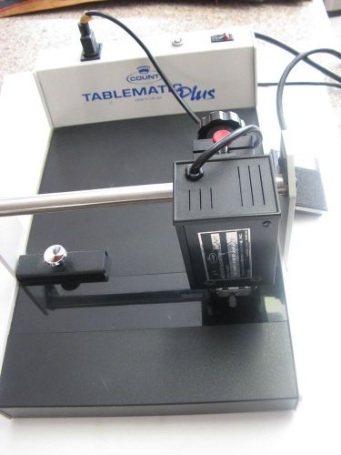 Count Machinery Tablematic TM-PLUS Numbering Machine w/Treadlite II Foot Switch