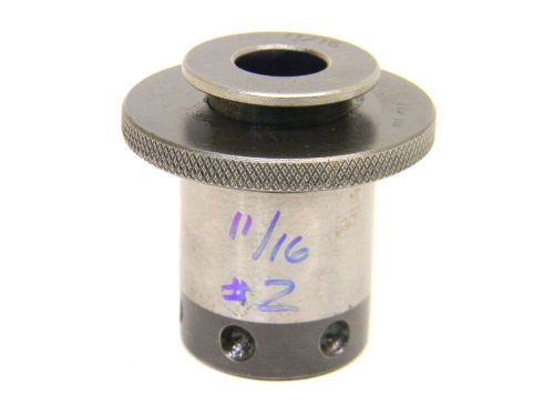 USED TM-SMITH STYLE #2 BILZ x 11/16&#034; TAP ADAPTER COLLET (.6875&#034; HAND TAP)