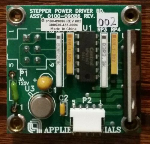 AMAT Applied Materials STEPPER POWER DRIVER PCB, 0100-09086 REV D