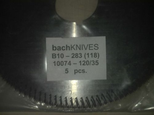 Bachknives Model B10-283(118) 100074-120/35;  Packaged 5 knives per package
