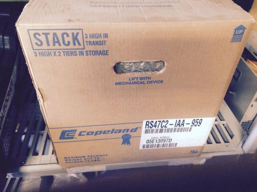 Copeland Replacement Compresser -------- RS47C2-1AA-959------ NEW