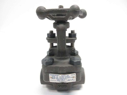 New hancock 950w-4 ser 900 1/2 in 800 steel socket weld wedge gate valve d514405 for sale
