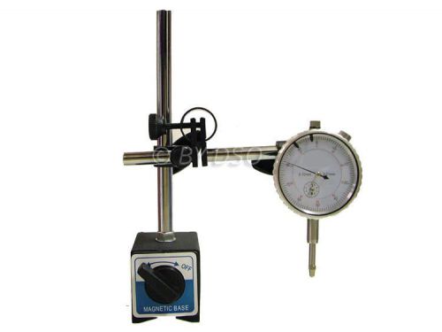 Professional trade quality magnetic dti stand and analogue metric dial gauge for sale