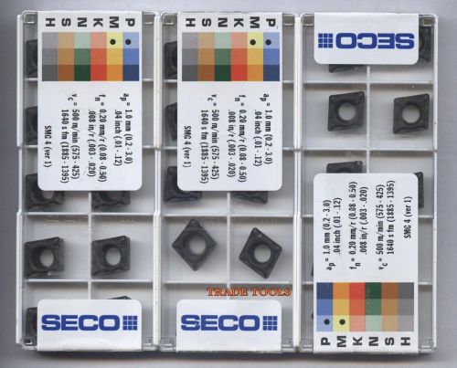ACTION&gt;30pcs.SECO CCMT 09T308-F1 TP2500 or 32.52-F1 TP2500, TURNING