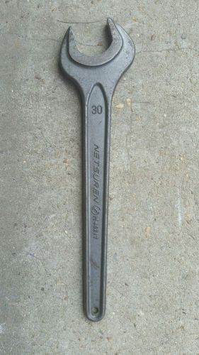 NETSUREN H45217 Single Open End Wrench 30mm JIS B 4630