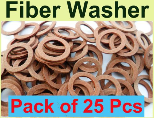 19mm to 30mm  Red Fibre washer various size plumbing insulating sealing washer