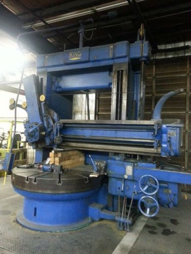 King vertical boring mill 72&#034; (29034) for sale