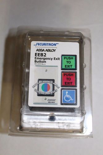 New securitron assa abloy eeb2 emergency exit button for sale